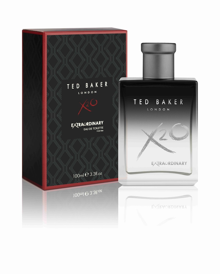 image 1 of Ted Baker X20 Men Eau de Toilette Perfume for Men, Oriental Fragrance Featuring Tangerine and Amber Notes, Spicy Pepper Finish, 100ml