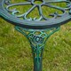 image 7 of Cast Aluminium Garden Bench Metal Frame 2 Seater Patio Chair Outdoor Seating Grey