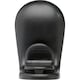 image 2 of Bullet Aero Mobile Phone Holder - Solid Black/White - One Size