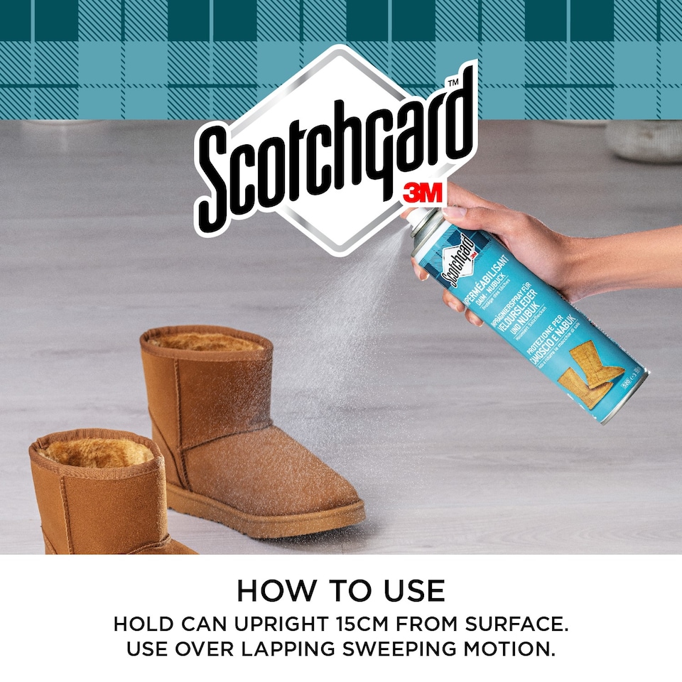 image 1 of Scotchgard Suede & Nubuck Shoe Protector & Water Stain Repellent 400ml Twin Pack