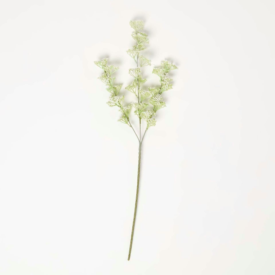 image 1 of Homescapes Artificial Stem of White Flower, 60 cm