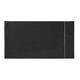image 5 of Bianca Zero Twist Satin Stitch Cotton Hand Towel | Black | Hand towel