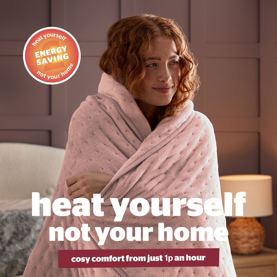 image 1 of Silentnight Comfort Control Heated Throw Fleece Electric Blanket Fast Heat Up