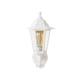 image 1 of ValueLights White Outdoor Garden Wired Security Lantern Wall Light