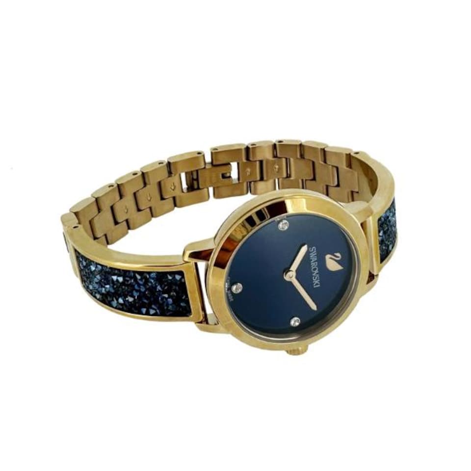 image 1 of Swarovski Cosmic Rock Bangle Watch 5466209 | Multi | Blue
