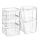 image 1 of Argon Tableware 5 Piece Food Storage Containers Set - 2 Sizes - White