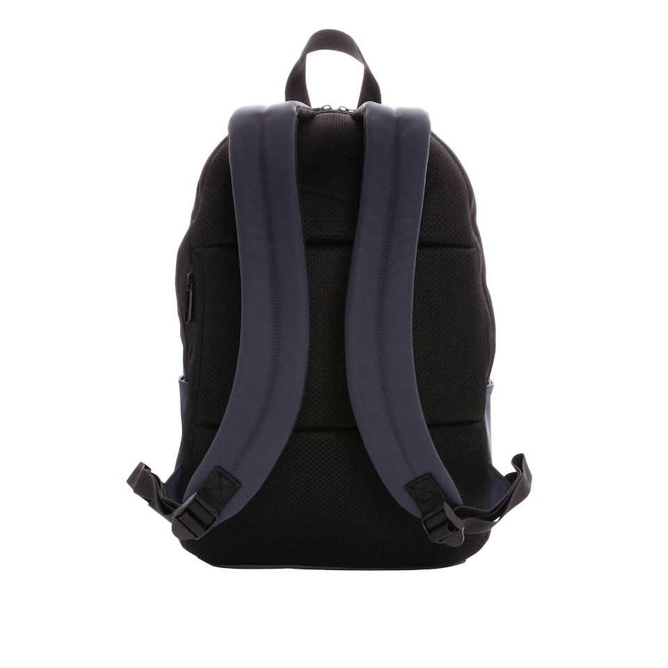 image 1 of XD Collection Smooth PU Backpack - Navy - One Size Blue