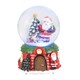 image 3 of Living and Home Santa Claus Glass Music Snow Ball, Christmas Oranaments