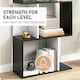 image 5 of HOMCOM 5-tier Bookcase Storage Display Shelving S Shape design Unit
