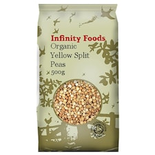 Organic Yellow Split Peas 500g (Infinity Foods)