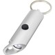 image 1 of Flare Recycled Aluminium Torch Keyring - Silver - One Size