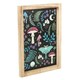 image 3 of Something Different Dark Forest Framed Art Print - Black/Multicoloured - One Size
