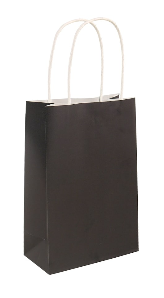 image 1 of Black Bag with Handle