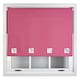 image 1 of FURNISHED Blackout Roller Blinds with Large Square Eyelets Made to Measure Window Shade | Pink | Fuchsia | (W) 150cm x (L) 165cm