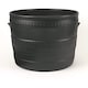 image 2 of Stewart Smithy Planter | Black | Black | 50cm | 1