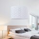 image 6 of First Choice Lighting Set of 2 White Laser Cut 25cm Pendant Lightshades White