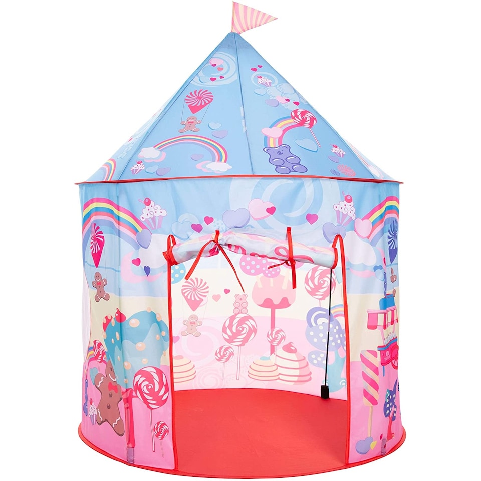 image 1 of Trespass Childrens/Kids Chateau Play Tent With Packaway Bag