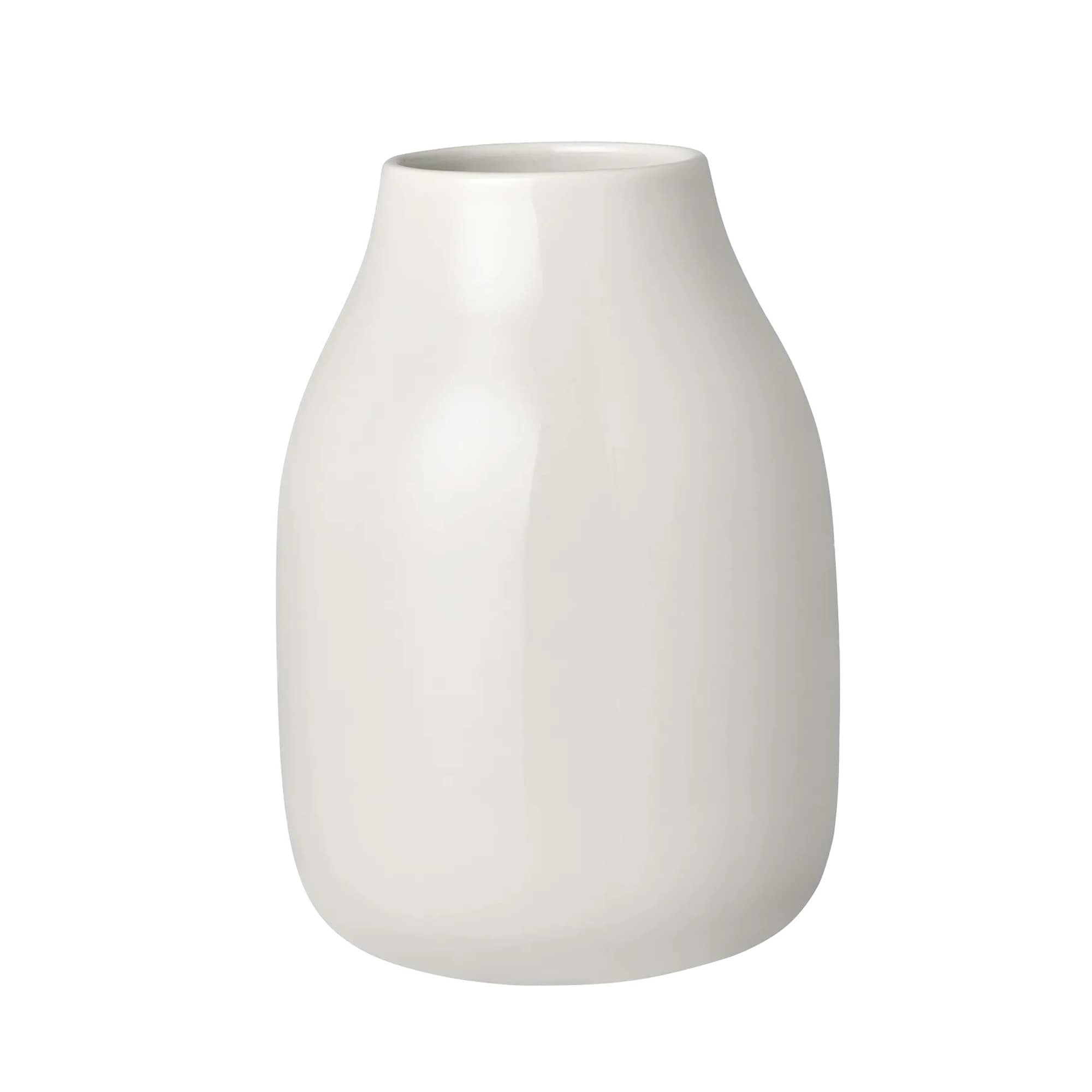 Blomus COLORA Vase Size L - Moonbeam Shiny in Off-White