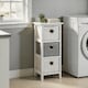 image 2 of Chest Of Drawers Wooden Hallway Storage Home Organiser Fully Assembled | White