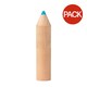 image 1 of MidOcean Petit Coloret Wooden Coloured Pencil (Pack of 6) - Wood - One Size Brown