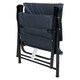 image 3 of Mountain Warehouse Padded Folding Chair Plain Lightweight Camping Outdoor Seat Blue | Navy