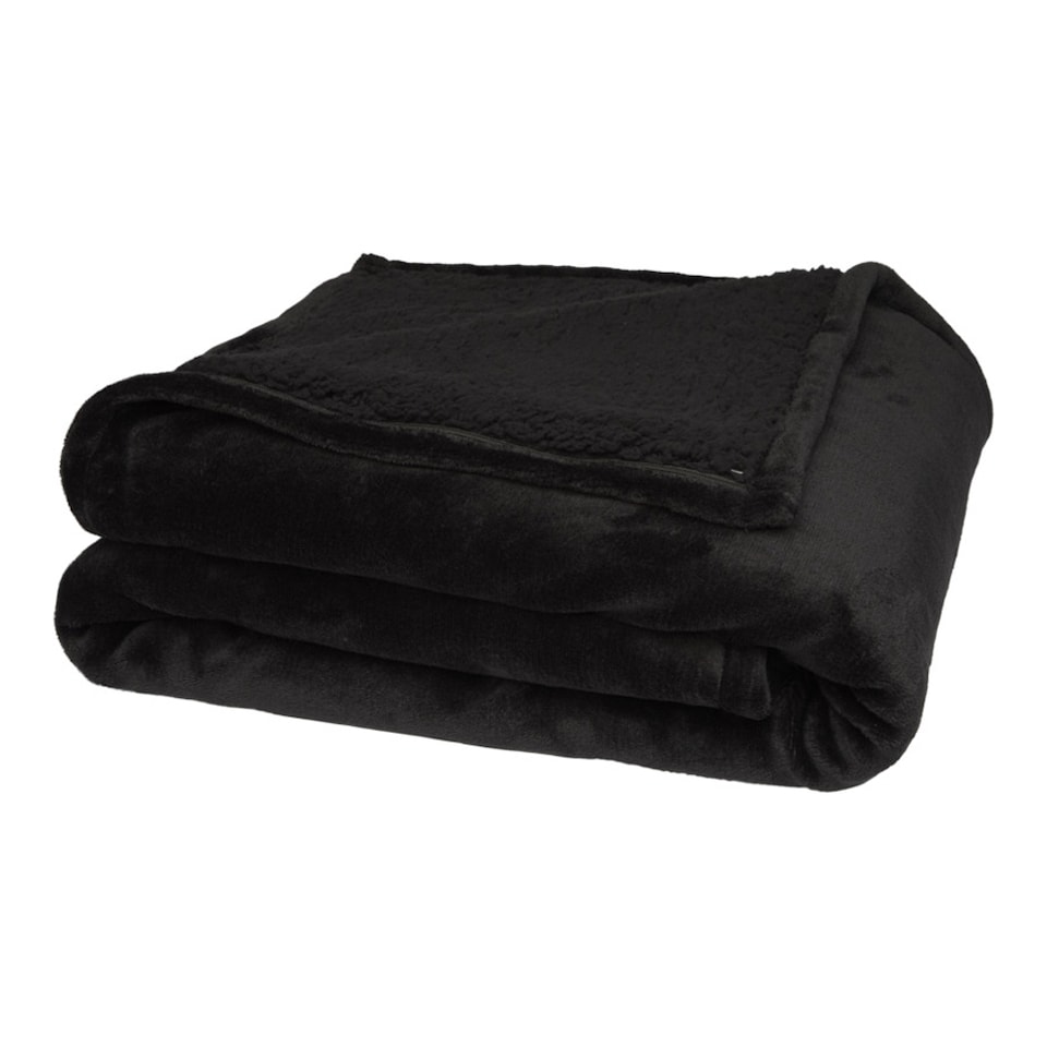 image 1 of Floso Ashen Sherpa Blanket