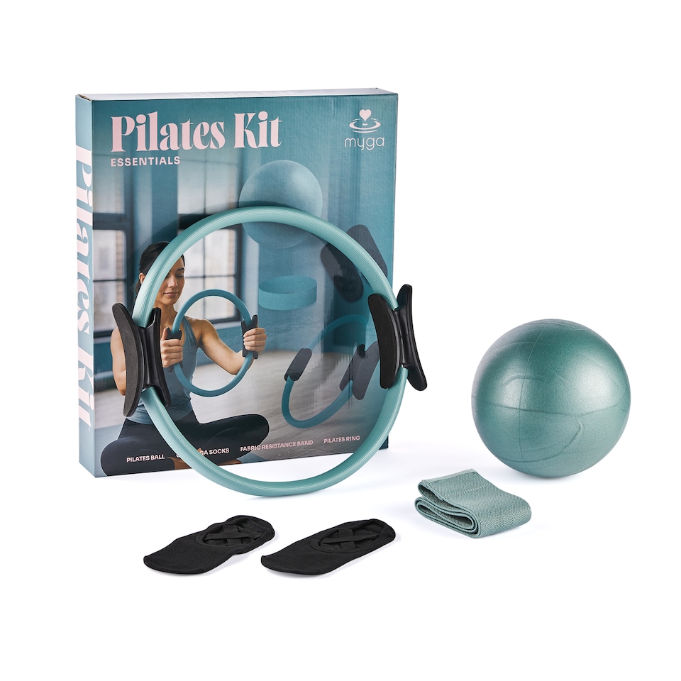 image 1 of Myga Pilates Essentials Kit - Teal | Blue | One Size
