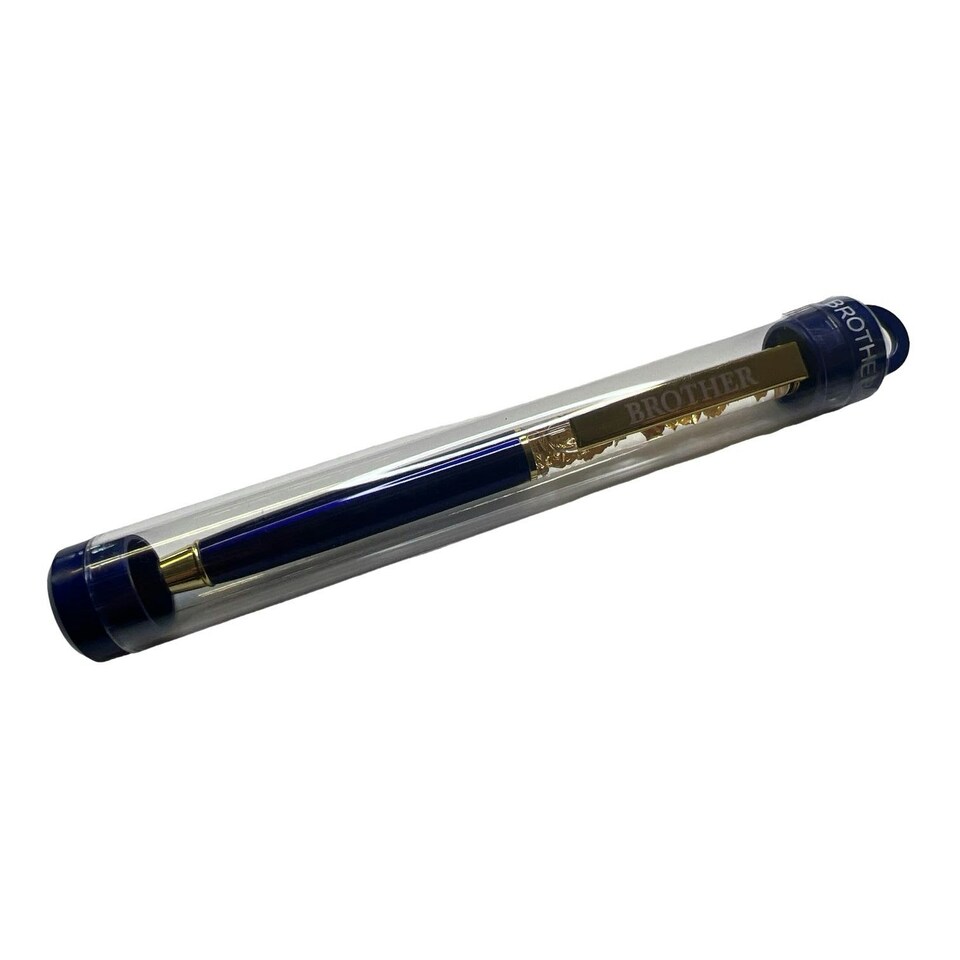 image 1 of Brother Captioned Gold Leaf Ballpoint Gift Pen