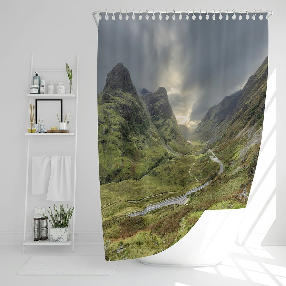 image 1 of Scotland Highlands (Shower Curtain)