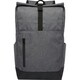 image 3 of Avenue Hose 15.6" Roll Up Laptop Bag - Solid Black/Heather Grey - One Size