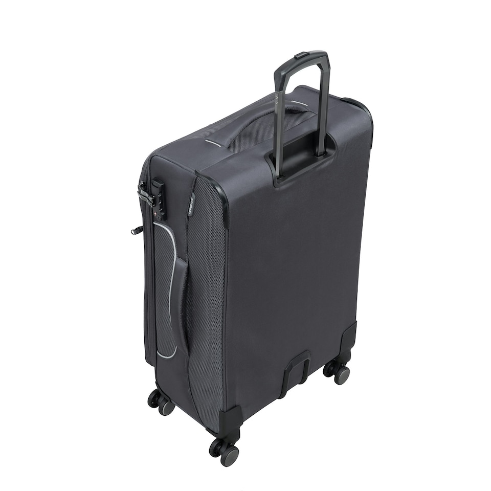 image 1 of IT Luggage Teleported Warm Charcoal Expandable Large Suitcase with TSA Lock Grey | Large