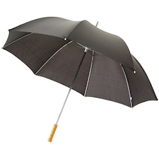 Bullet 30in Golf Umbrella - Solid Black - 100 x 130 cm