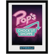 Riverdale Pop´s Framed Poster - Pink/White - One Size