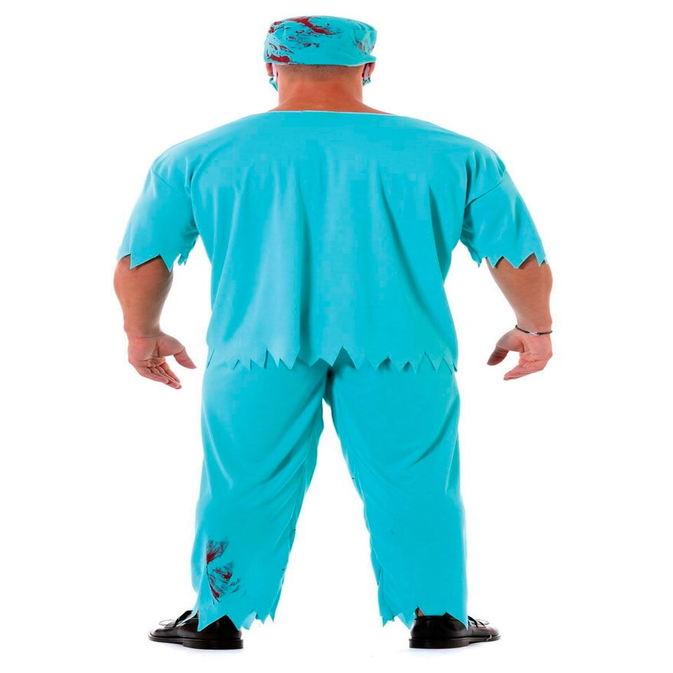 image 1 of Fancy Dress Adult Zombie Surgeon - M