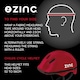 image 5 of Zinc Children's Bike Helmet Safety Bike Skateboard - Cherry Red Red | S