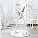 image 4 of Allis Baby Lola 2-in-1 Highchair Feeding Chair - Grey