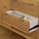 image 4 of Teamson Home Hatteras Chest of Drawers 6 Drawer Bedroom Dresser, Natural