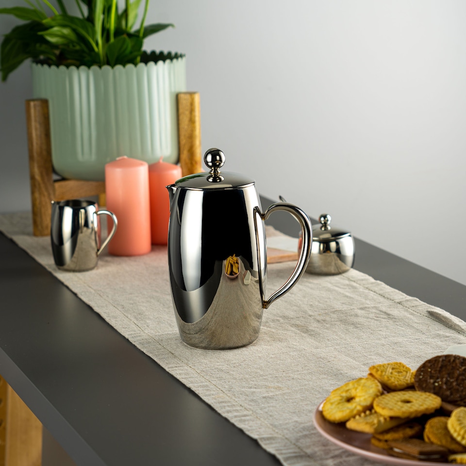 image 1 of Café Stal Bellux Thermal Cafetière, 1500ml / 5-6 Mugs / 10 Espresso Cups, French Press Coffee Pot