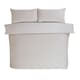 image 1 of Gingham Polycotton Check Polycotton Duvet Cover Set With Pillowcase Brown | Double