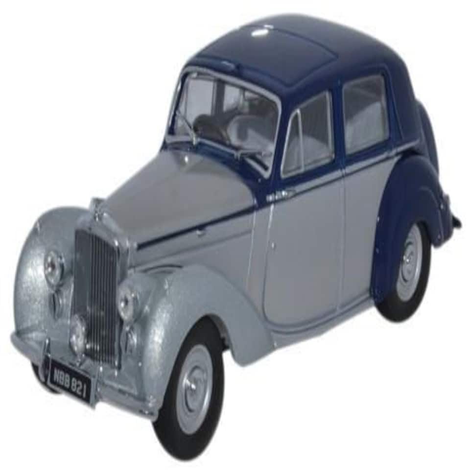 Oxford Diecast Bentley MkVI Midnight Blue/Shell Grey