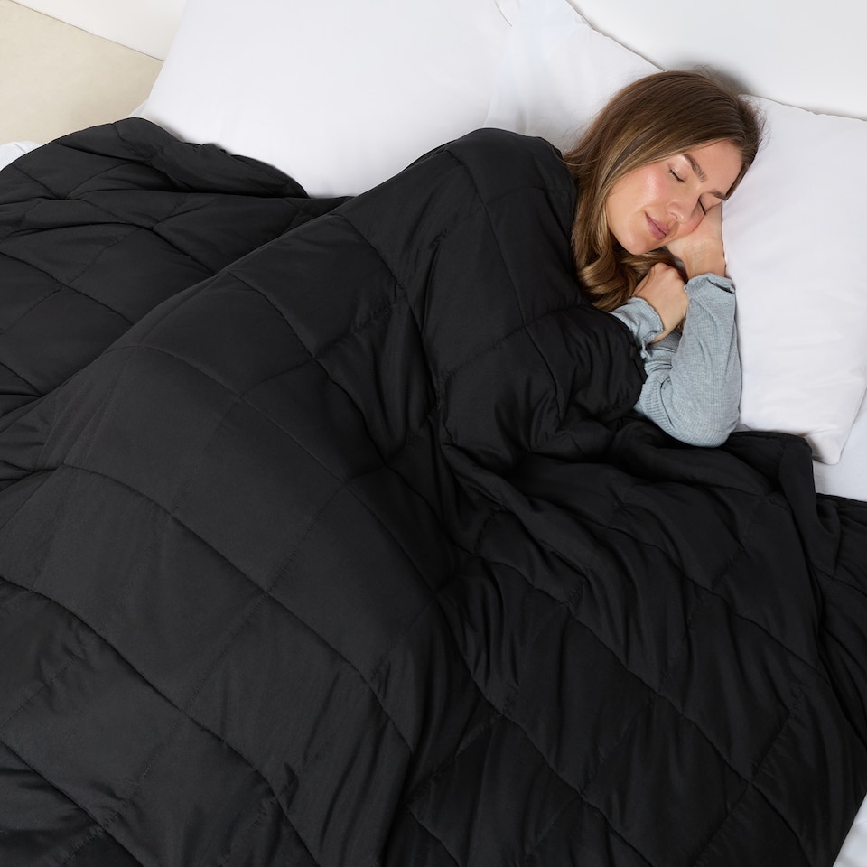 image 1 of OHS Sensory Sleep Therapy 6kg Weighted Blanket 125 x 180cm