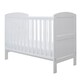 image 1 of Coleby Mini Cot Bed & All Seasons Premium Pocket Sprung Mattress - Adjustable Base with 3 Heights, Space-Saving Design, Suitable from Birth to Approx. 4 Years