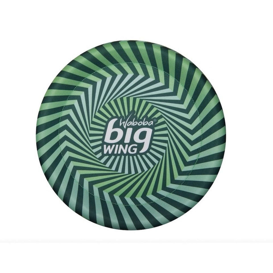 image 1 of Waboba Bigwing Double-Sided Flying Disc (Xl) (Green)