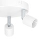 image 3 of EGLO Basic Stecci-E White Plastic Eco-Friendly 3-Light Spotlight
