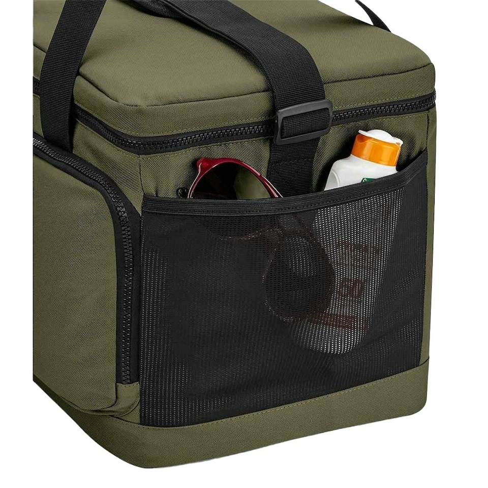 image 1 of Bagbase Recycled Cooler Bag - Military Green - One Size