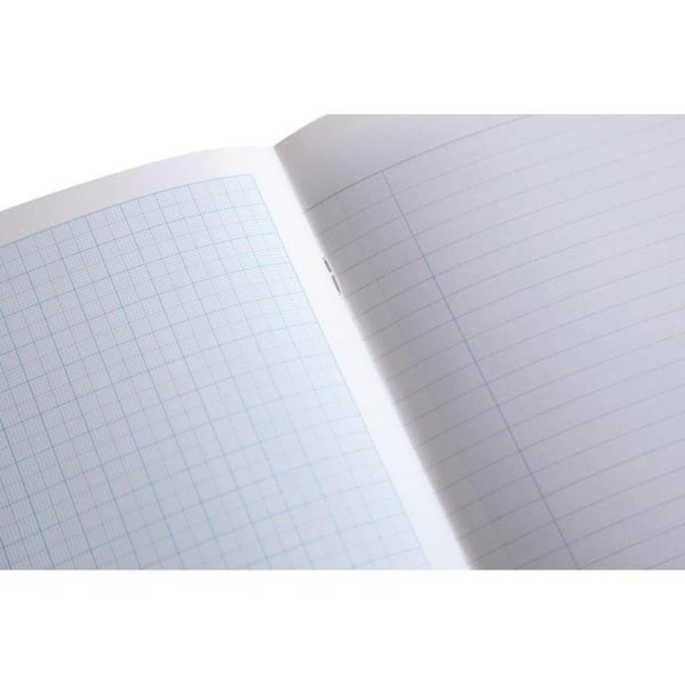 image 1 of Silvine A4 Laboratory Book 1,5,10mm Graph & 7mm Feint