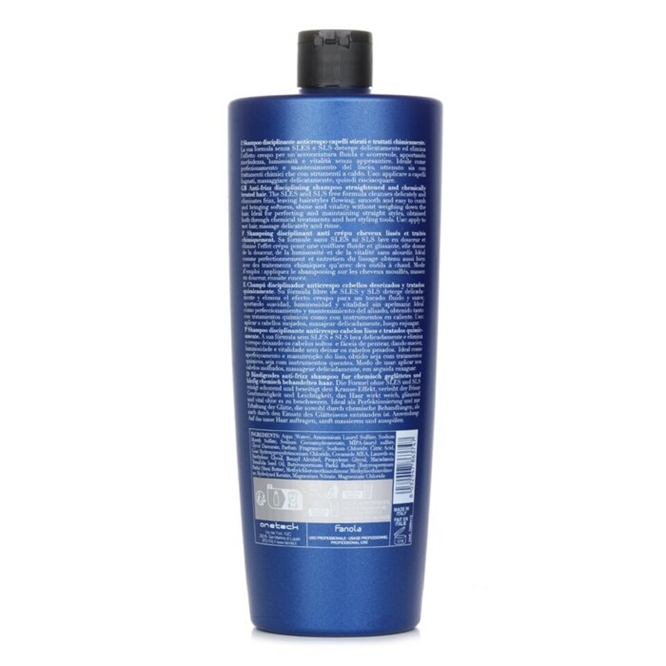 image 1 of Fanola Keraterm Hair Ritual Anti-Frizz Disciplining Shampoo 1000 ml