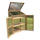 image 1 of Wooden Framed Polycarbonate Growhouse Mini Greenhouse