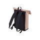 image 2 of Bagbase Roll Top PU Backpack | Pink | Nude Pink | One Size | 1