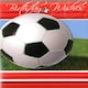 image 2 of YOURS TRULY  BIRTHDAY WISHES CARD SOCCER BALL